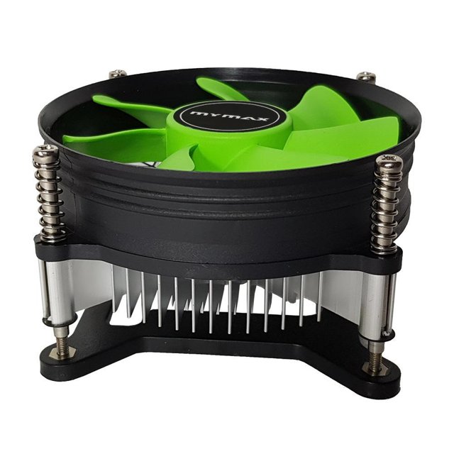 Cooler Para Processador Mymax, Intel, 80mm, Preto e Verde - MYC/TX900-OR