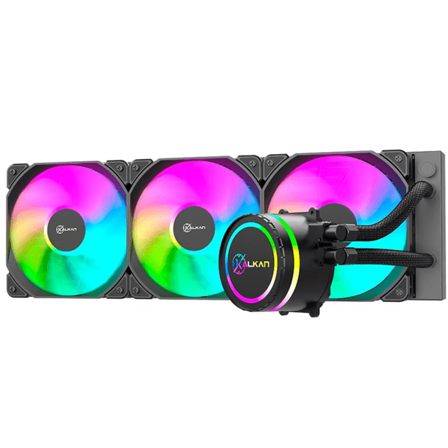 Water Cooler Gamer Kalkan Iota 360 ARGB Preto KLK00046