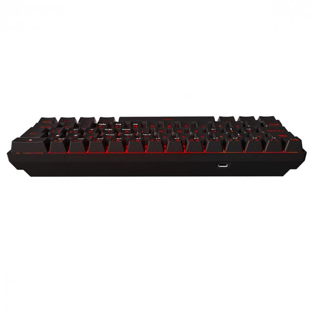 TECLADO GAMER MECANICO ZOT BLUE SWITCH - PCYES LED VERMELHO