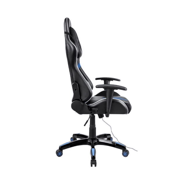 Cadeira Gamer DPX GT15 Reclinável Giratória com Master Led Azul