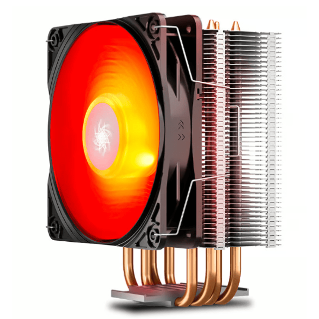COOLER CPU V2 DEEPCOOL GAMMAXX 400 LED VERMELHO
