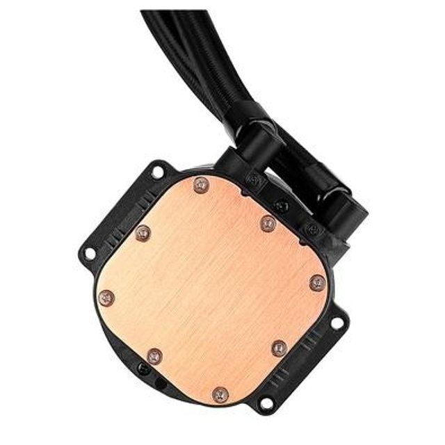 Water Cooler Rise Mode Gamer Black, RGB 12V, 240mm, AMD/Intel, Preto