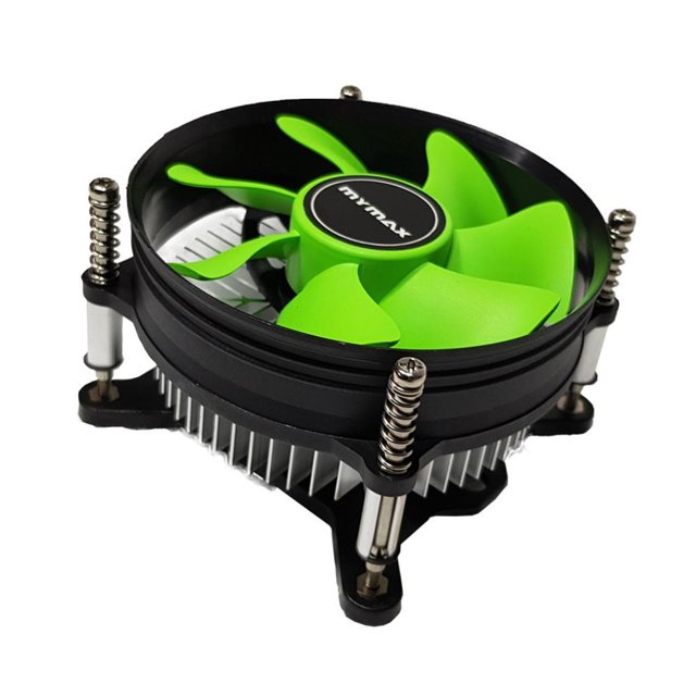 Cooler Para Processador Mymax, Intel, 80mm, Preto e Verde - MYC/TX900-OR