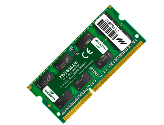 MEMÓRIA RAM NOTEBOOK MACROVIP 8GB 1600MHZ DDR3