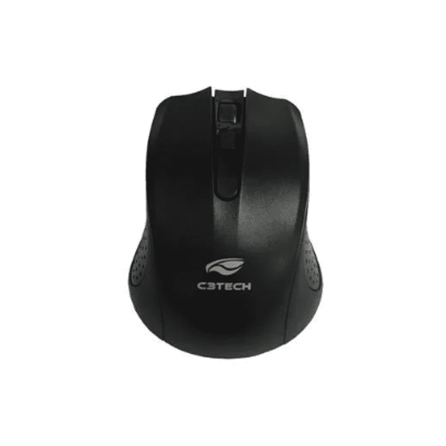 Mouse Sem Fio Usb 2.0 C3TECH M-BT30, 1600 Dpi Preto
