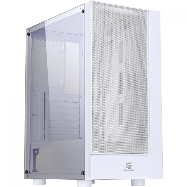 Gabinete Fortrek BRANCO ATX CRUISER C/ 3 FANS