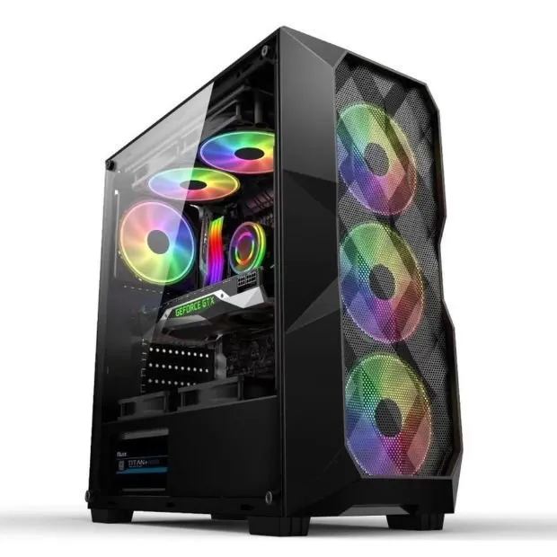 PC Gamer NTG6D - Ryzen 5 5500, 16GB DDR4, RX 7600 8GB, SSD 480GB