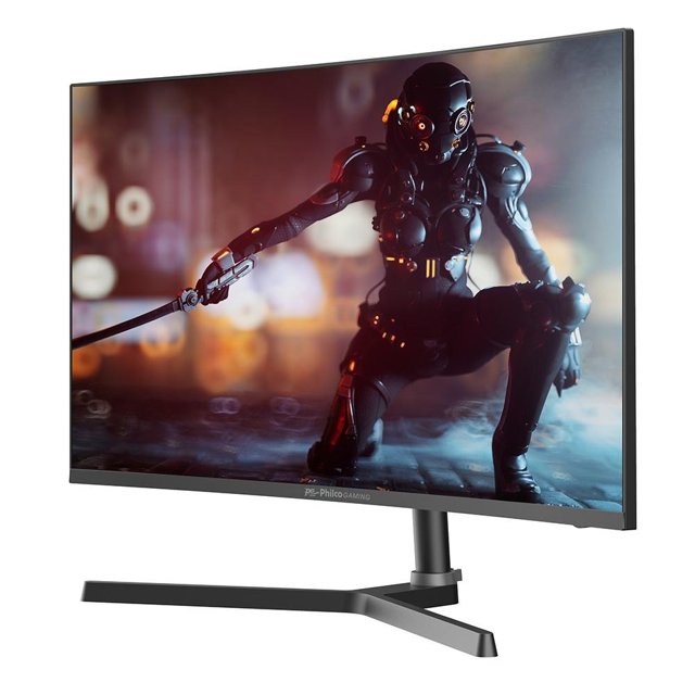 Monitor Gamer Philco 27 LED, Curvo R1800, 165 Hz, Full HD, 1ms, FreeSync, HDR 10, HDMI/DisplayPort