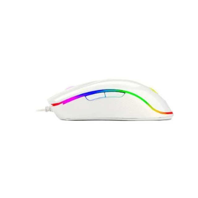 Mouse Gamer Redragon Cobra, Chroma RGB, 10000DPI, 7 Botões, Lunar White