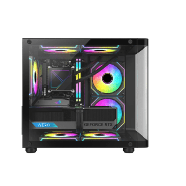 GABINETE GAMER HAYOM - GB1798 C/ 4 FANS