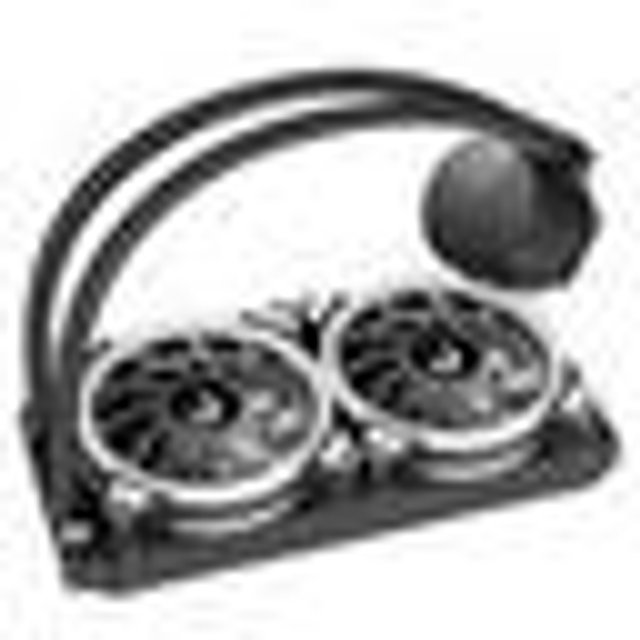 Water Cooler Rise Mode Gamer Black, RGB 12V, 240mm, AMD/Intel, Preto