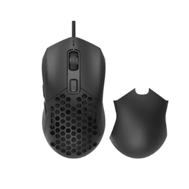 Mouse Gamer Kalkan Skadi RGB Preto com Capa Magnética 128000 DPI