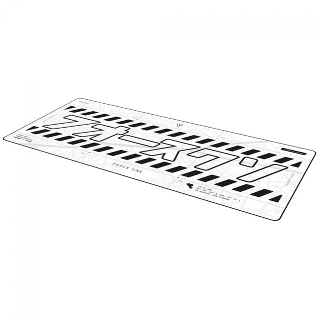 Mousepad Force One Skyhawk Katana V2 BRANCO, Xxl 900x400mm