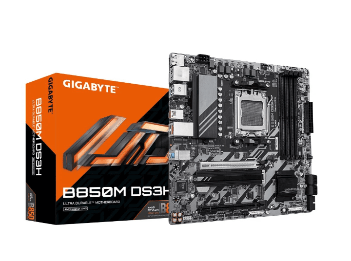 Placa Mãe Gigabyte B850M D3HP Socket AM5 / DDR5