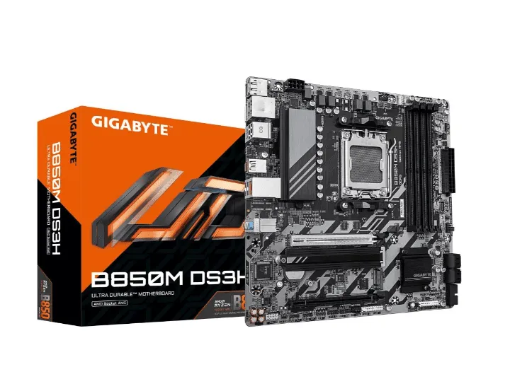Placa Mãe Gigabyte B850M D3HP Socket AM5 / DDR5
