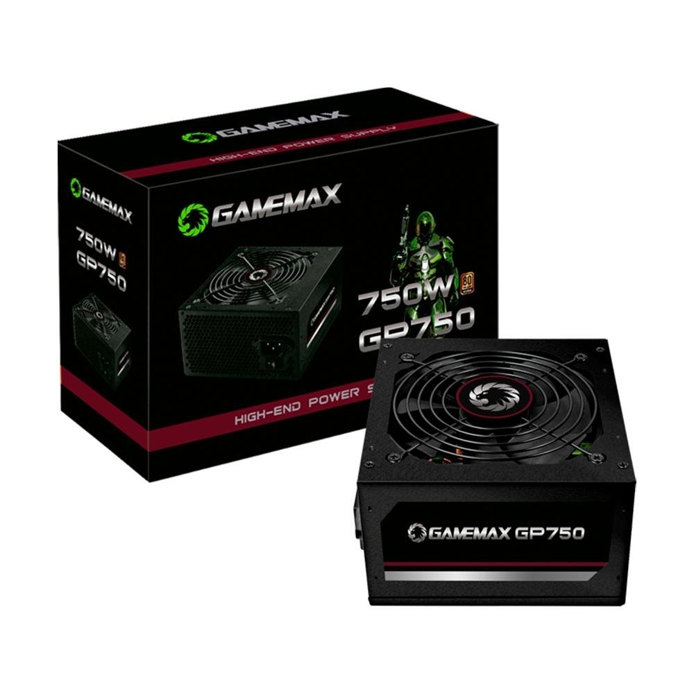 Fonte Gamemax GP750, 750W , 80PLUS BRONZE