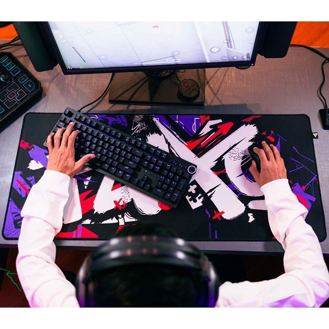 Mousepad Force One Skyhawk Fluxo, Xxl 900x400mm