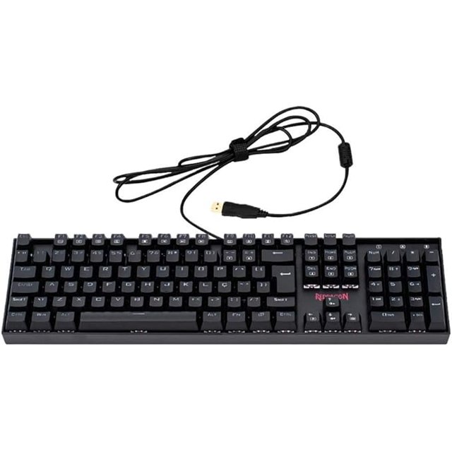 Teclado Mecânico Redragon Mitra K551, Led Vermelho, Switch Outemu Brown