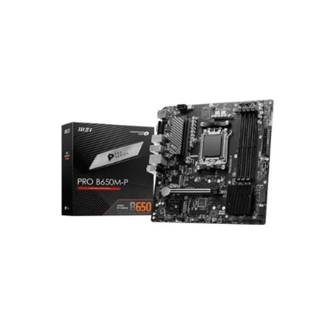 Placa Mãe MSI Pro B650M-P Socket AM5 / VGA / DDR5 (4 SLOTS)