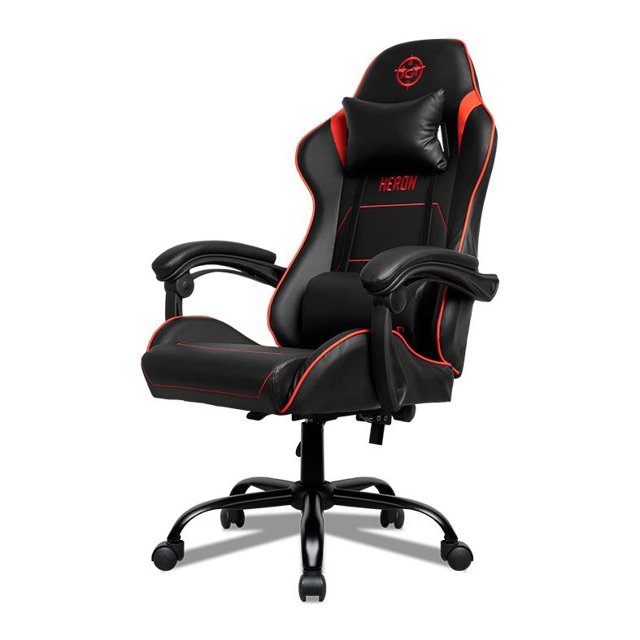 CADEIRA GAMER TGT HERON TC VERMELHO/PRETA