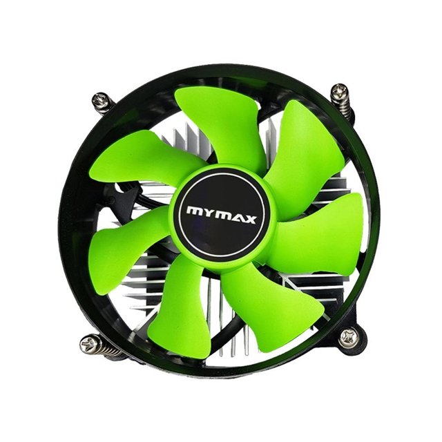 Cooler Para Processador Mymax, Intel, 80mm, Preto e Verde - MYC/TX900-OR