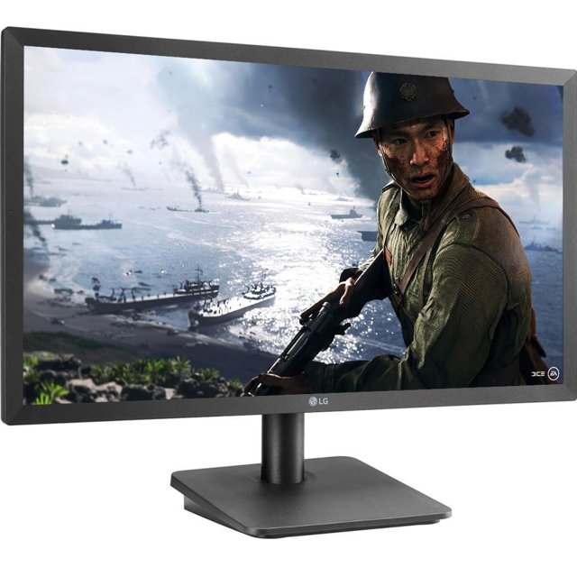 Monitor LG 21.5' LED, Full HD, 75HZ HDMI/VGA, VESA, Ajuste de Ângulo ...