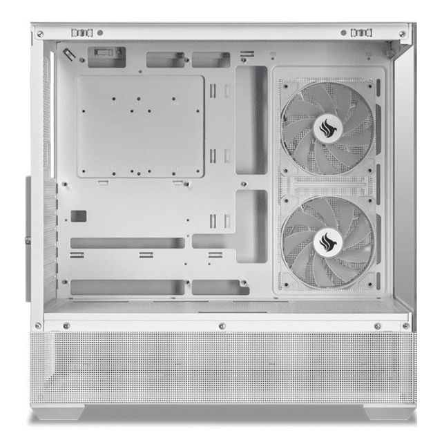 Gabinete Pichau Magpie 4X, Mid-Tower, Lateral de Vidro, Com 3 Fans ARGB, Branco