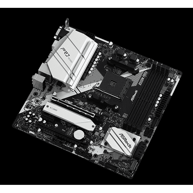 Placa Mãe ASRock B550M Pro4 Socket AM4 / VGA / DDR4