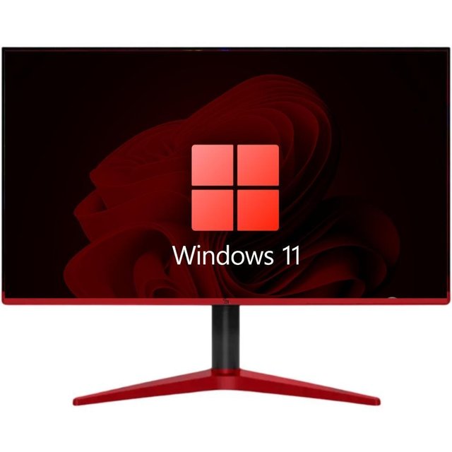 Monitor 3Green 24', Widescreen, LED , 75Hz - PRETO/VERMELHOR