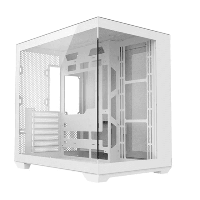Gabinete Gamer Liketec Atlas Snow (S/ FAN, CUBO DSEIGN, ATX, FRONTAL VIDRO)