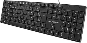 TECLADO PADRAO ABNT2 USB KB-M11BK C3 TECH