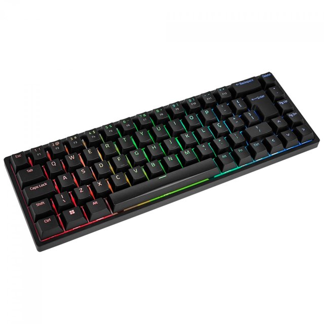 Teclado Mecanico Akko, Gamer 3068b Plus, USB, Wireless, Switch Orange