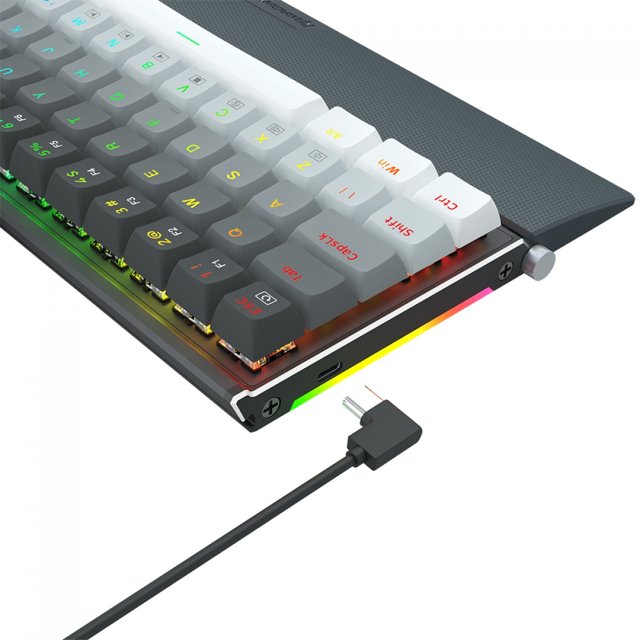 Teclado Mecânico Gamer Redragon Shaco RGB, Switch Brown
