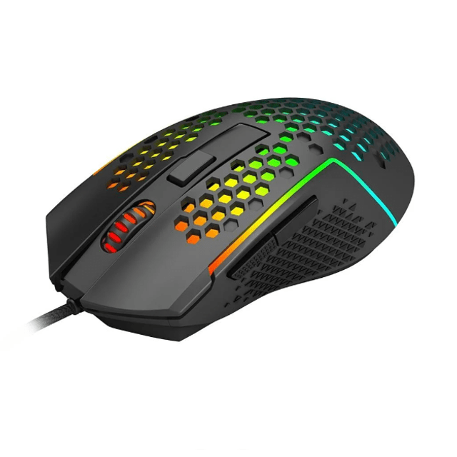 Mouse Gamer, Redragon, Reaping RGB, Preto