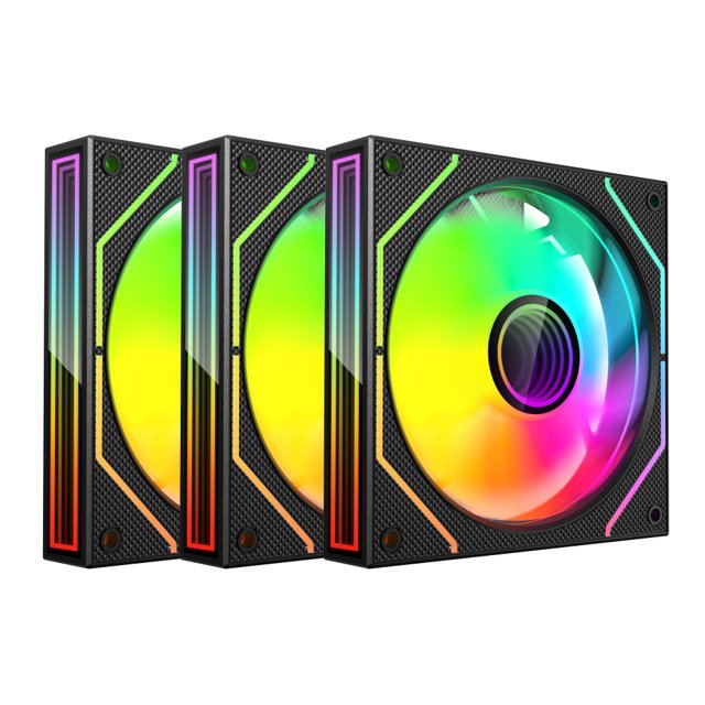 KIT COOLER FAN F9-L660BK ARGB C3Tech (COM CONTROLADORA)