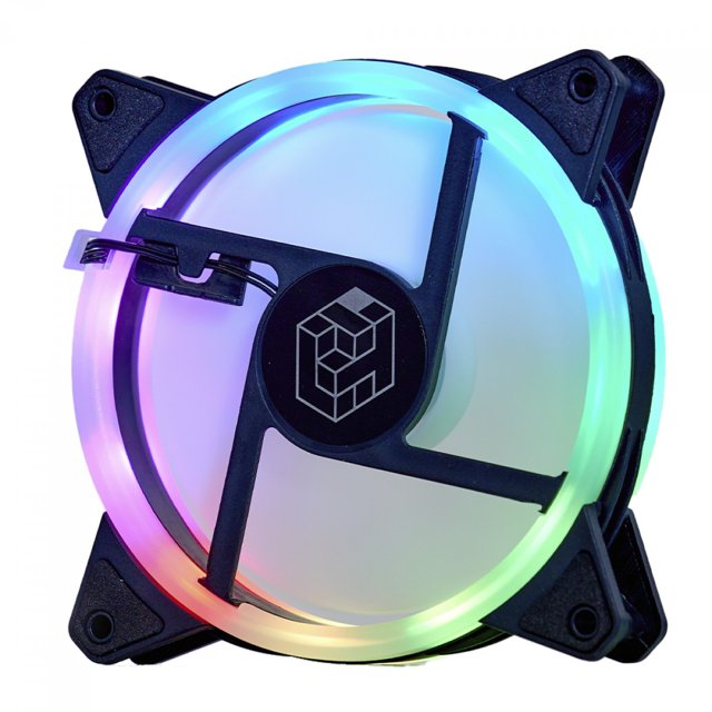 Fan Liketec Colorful REVERSE ARGB, 120mm, Black, **NECESSITA CONTROLADORA