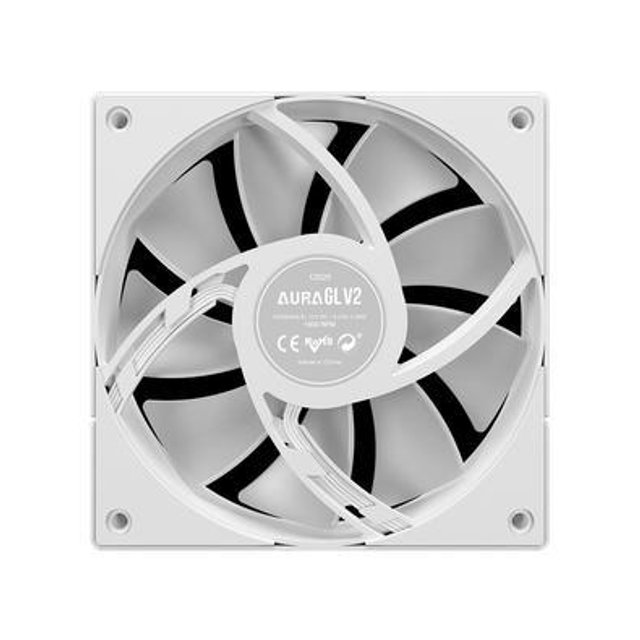 Water Cooler Gamdias Aura GL 240 V2, 240mm, ARGB, Intel/AMD, WHITE