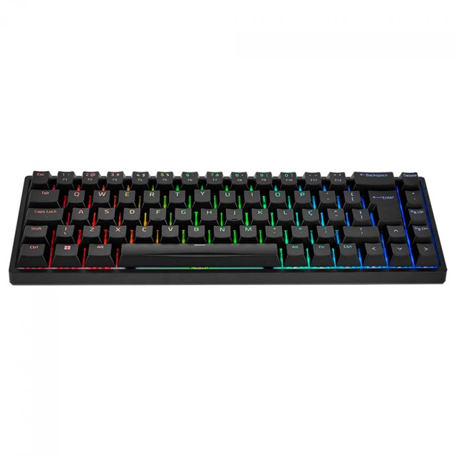 Teclado Mecanico Akko, Gamer 3068b Plus, USB, Wireless, Switch BLUE