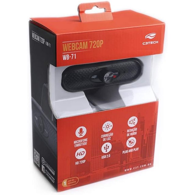 WEBCAM HD 720P WB-71BK C3T
