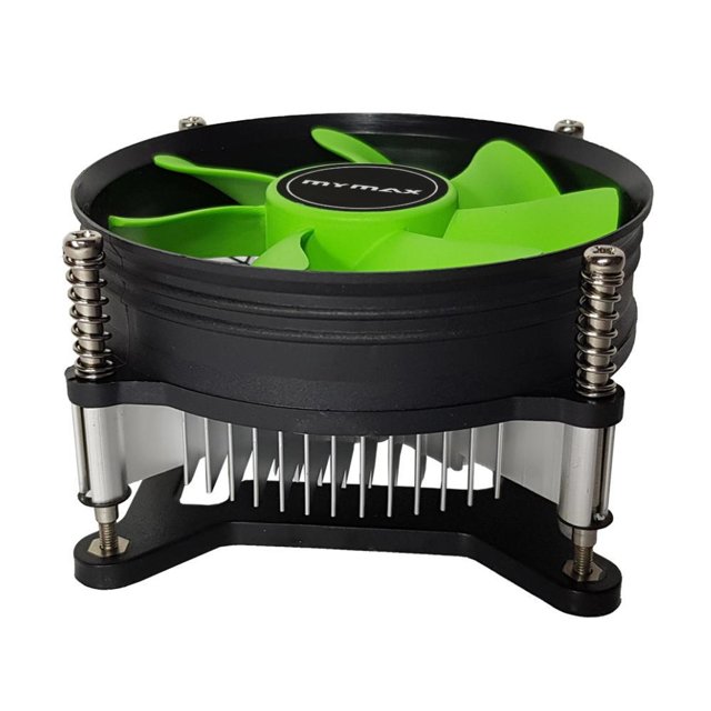 Cooler Para Processador Mymax, Intel, 80mm, Preto e Verde - MYC/TX900-OR