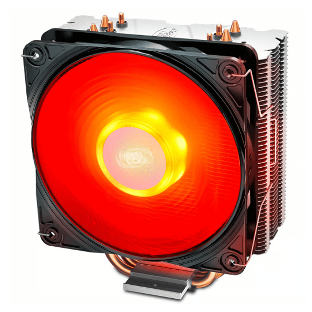 COOLER CPU V2 DEEPCOOL GAMMAXX 400 LED VERMELHO