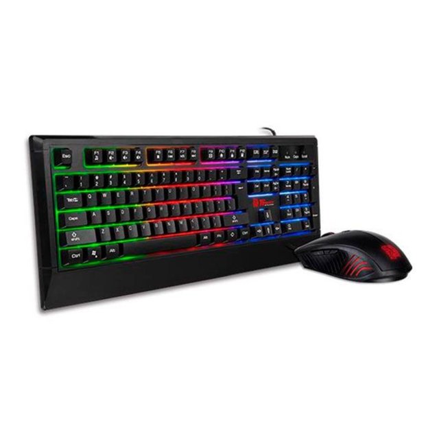 TECLADO+M OUSE TT CHALLENGER COM BO / OPTICAL/ PLUNGER CM