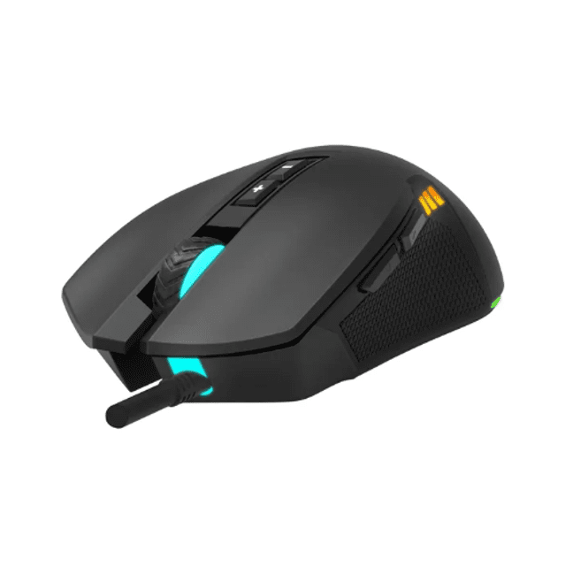 MOUSE GAMER FORTREK VICKERS 4200 DPI RGB Preto