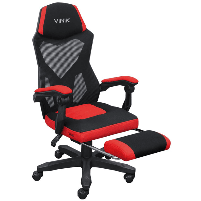 Cadeira Gamer Vinik Rocket Preta Com Vermelho - Cgr10pvm