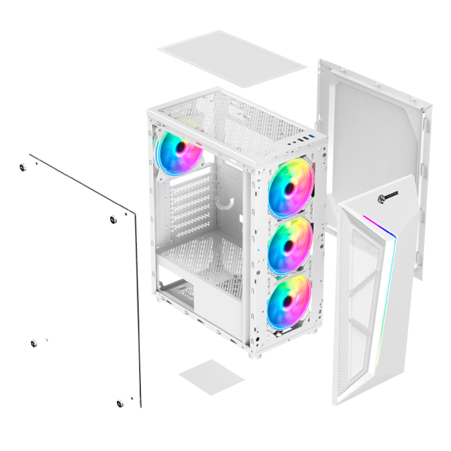 GABINETE GAMER - GB1733    - C/ 4 FANS