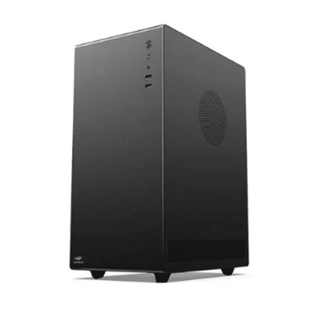 Gabinete Gamer C3-Tech Game MT-G200BK, Mini Tower LED, ATX, Lateral em Vidro Temperado, Com 3 Ventoinhas, Preto