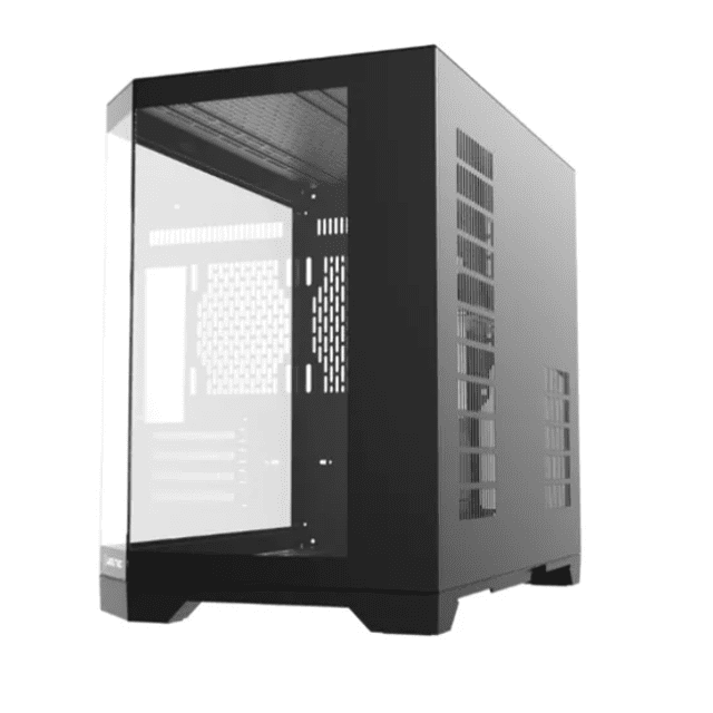 Gabinete Gamer Liketec Ilusion Dark (S/ FAN, CUBO DSEIGN, M-ATX, FRONTAL VIDRO)