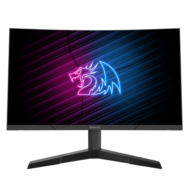 Monitor Gamer Redragon Pearl, 23.6 Pol, Curvo, Full HD, 165Hz, HDMI/DP, FreeSync, GM24G3C