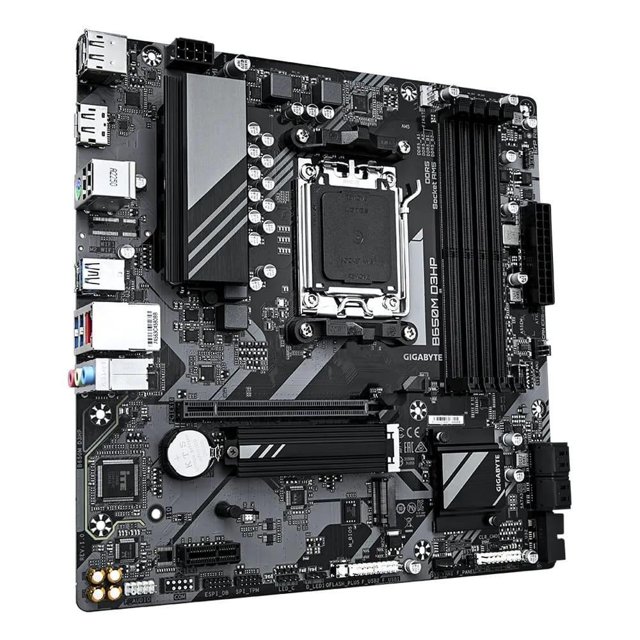 Placa Mãe Gigabyte B650M, D3HP, AM5, DDR5