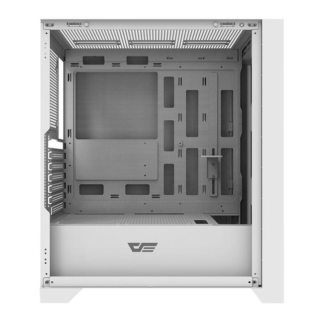 Gabinete Aigo Darkflash DRX70 Glass, Mid-Tower, Lateral/Frente de Vidro, Branco, Sem fans
